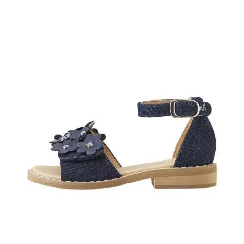 MIKI HOUSE Дышащие и Легкие Детские Сандалии Индиго Подростки