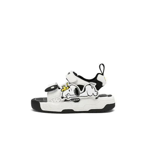 SNOOPY PILOT Детские сандалии Low Top Бежевый Черный Kids