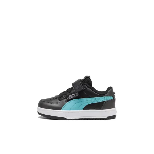 PUMA Mercedes AMG Petronas Низкий Топ Обувь для малышей Черный Синий Infant и Toddler