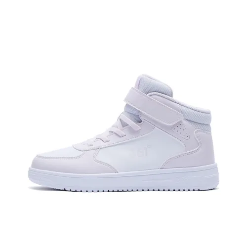 361°KIDS Противоскользящий устойчивый к истиранию высокий топ для детских скейтбординга белый фиолетовый