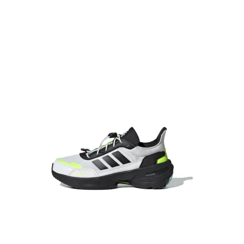 Adidas Детская Повседневная Обувь Низкий Топ Ярко-Белый/Черный/Яркий Лимон Kids