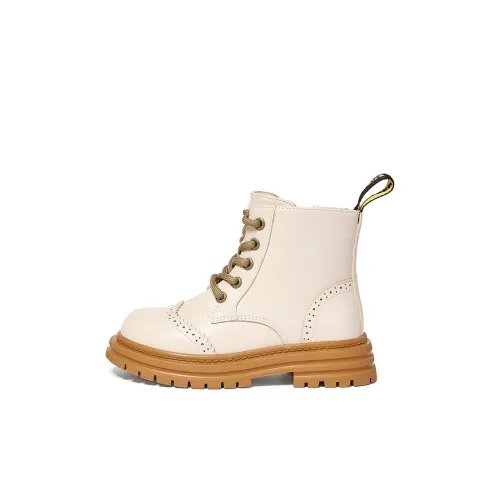 Snoffy Детские кожаные сапоги High Top Kids