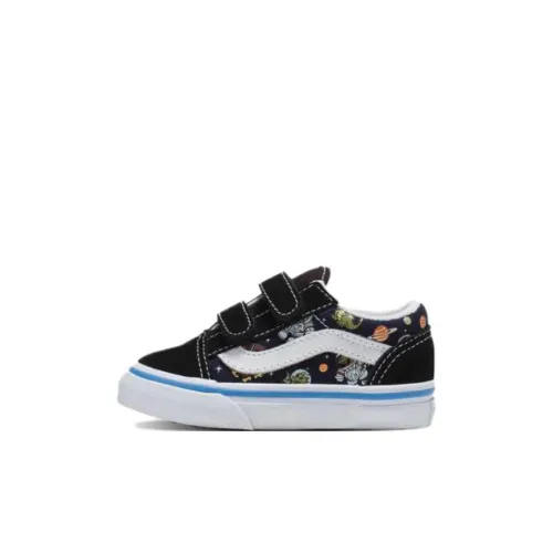 Vans Детские Скейтбординги Низкие Топы Черные Kids