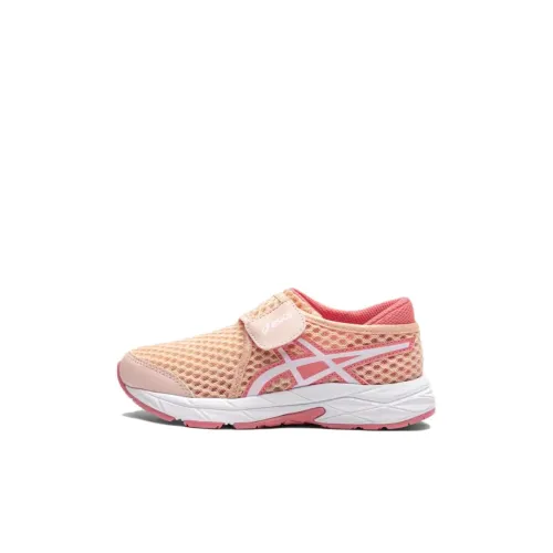 Asics RUNNING KIDS CONTEND Series Низкий Топ Детская Беговая Обувь Оранжевый Розовый Малыш