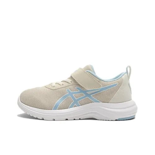 Asics Lazerbeam Амортизация и Дышащий Низкий Топ Детские Беговые Кроссовки Экрю