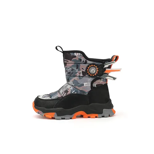 Kuding Детские зимние сапоги High Top Kids