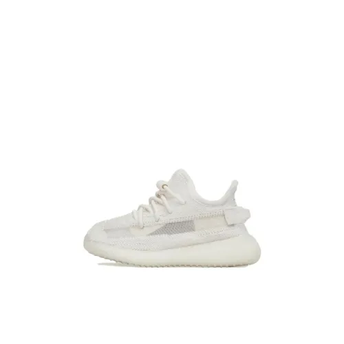 Adidas Originals Yeezy Boost 350 V2 Slip-resistant Abrasion-resistant Низкий топ Обувь для малышей Белый Infant и Toddler