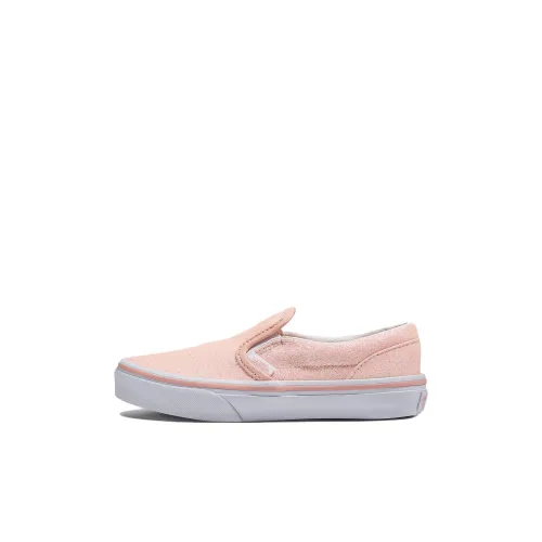 Vans Slip On Series Блестящий розовый Kids Lifestyle Shoes Розовый Детский
