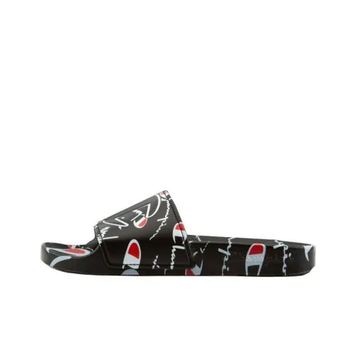 Чемпион Износостойкие Детские Домашние Тапочки Черные Подростки