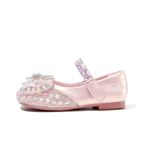 Барби Принцесса Кристалл Обувь Повседневная Обувь Сандалии Детская Кожа Обувь Подростки