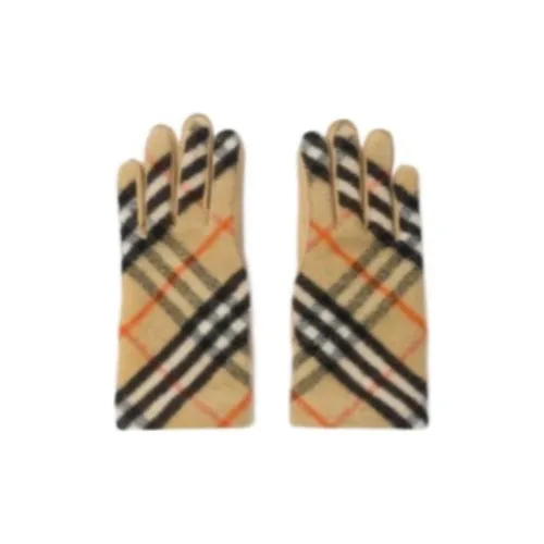 Burberry Шерсть, Кожа, Кашемир, Шелк, Перчатки Мужские