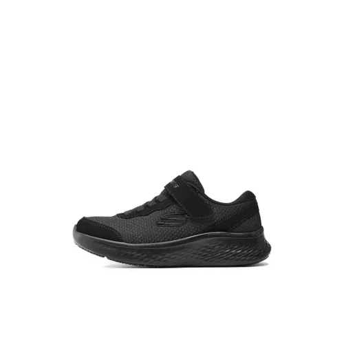 Skechers Kids Skech Lite Low Top Детские Лайфстайл Обувь Черный Детский