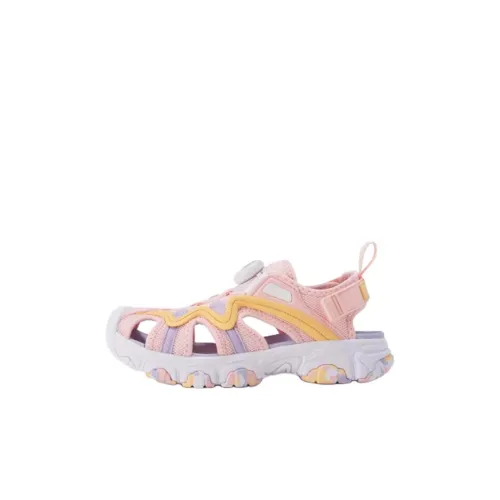 FILA KIDS Устойчивые к истиранию низкие топы детские сандалии розовые для малышей