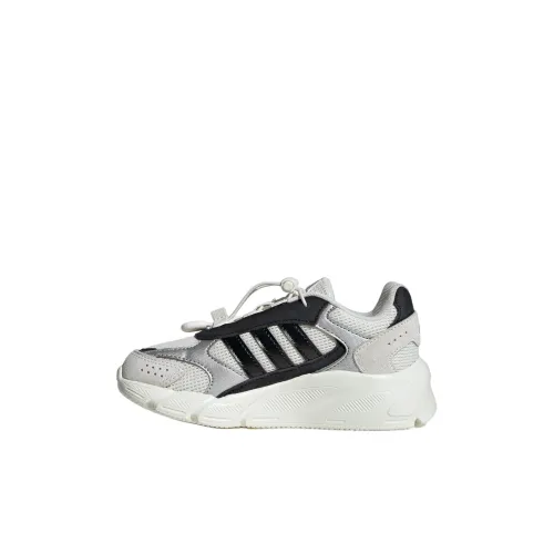 Adidas CRAZYCHAOS 2000 Детская беговая обувь Низкий топ Черный/Белый Kids