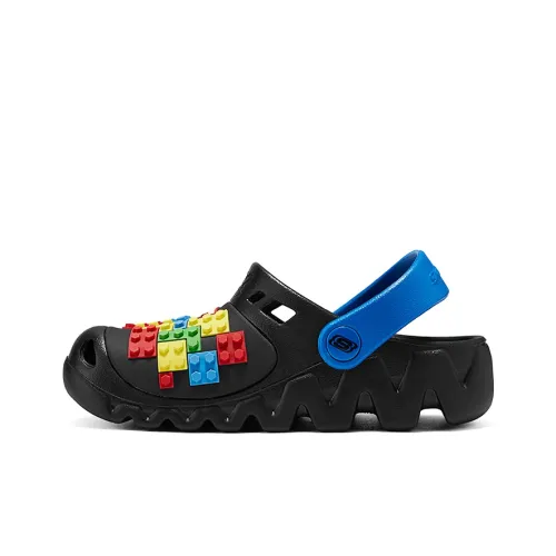 Skechers Kids Сандалии Черный/разноцветный Школьный возраст
