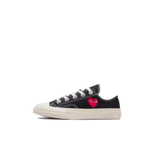 Converse Chuck 70 Детские кеды Низкий топ Черный/Красный Kids