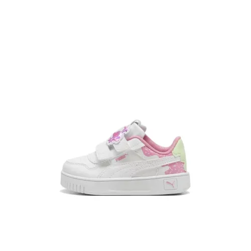 TROLLS X PUMA Carina Street Low Топ Обувь для малышей Белый Розовый Infant и Toddler