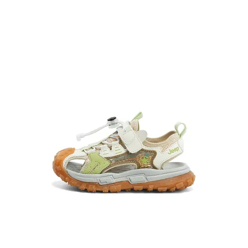 JEEP Противоскользящие Анти-КИК Аbrasion-Resistant Дышащие Детские Сандалии для Малышей