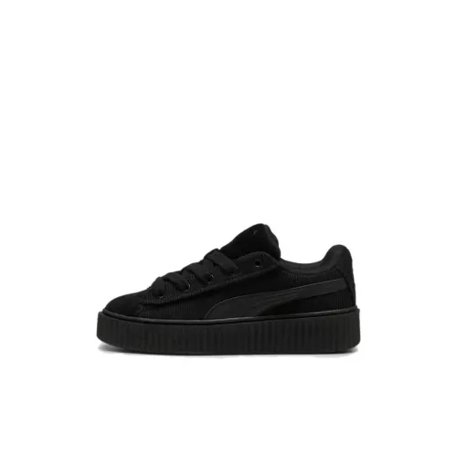 FENTY BEAUTY X PUMA Creeper Phatty Low Топ Детские Скейтбординги Черный Детский