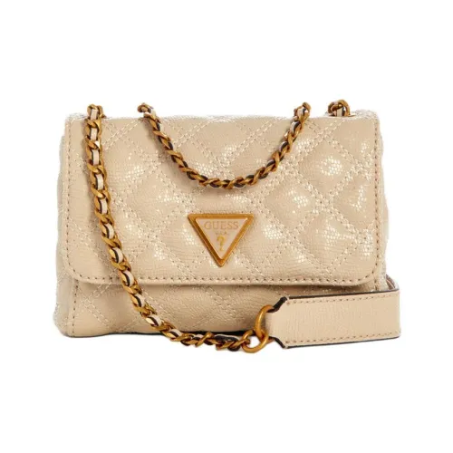 GUESS Полиуретан ПУ (полиуретан) Сумка через плечо Мини Женский Бежевый