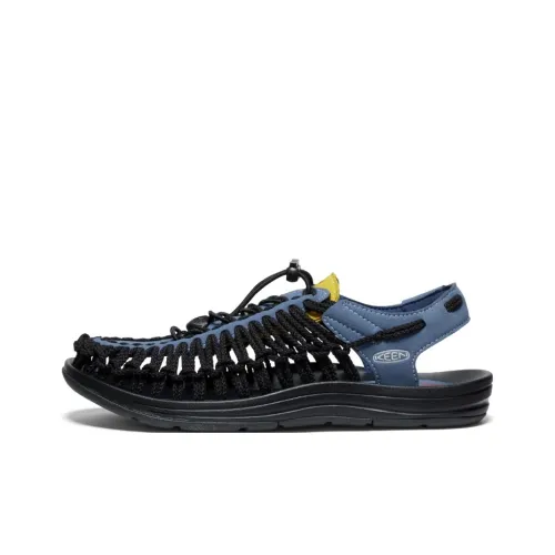 KEEN Uneek Slip-Resistant и Breathable Hiking Boots Men's Black KEEN Uneek Slip-Resistant и Дышащие Горные Ботинки Мужские Черные