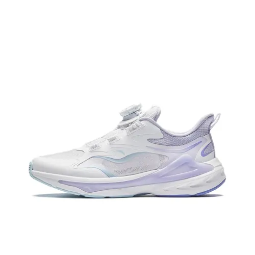 Antakids Детские беговые кроссовки Low Top Anta Белый/Misty Светло-фиолетовый Унисекс