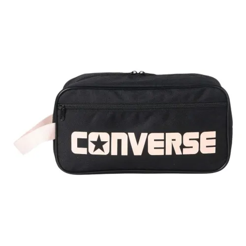 Конверс Полиэстер Хранение Сумка Средний Размер Унисекс Черный Светло-Розовый