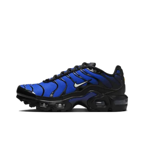 Nike Air Max Plus Low Top Детская беговая обувь Синяя Черная Подростковая