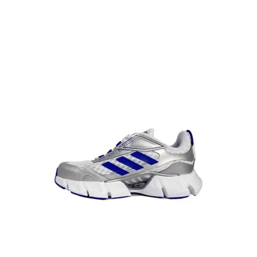 Adidas Climacool Устойчивый к истиранию Низкий Топ Детская Беговая Обувь Серебряный Children Возраст 3-7 лет