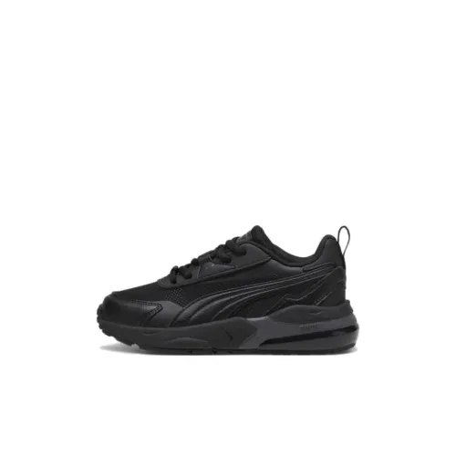 PUMA Vis2k Детская беговая обувь Низкий топ Черный Kids