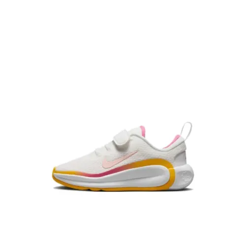 NIKE INFINITY Flow Устойчивый к истиранию Дышащий Низкий Топ Детская Беговая Обувь Белый Красный Оранжевый Детская