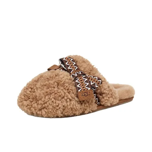 UGG Устойчивые Домашние тапочки Женские Каштановый