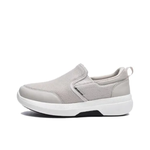 LOTTO Slip-resistant Abrasion-resistant Low Top Casual Women's Pearl White