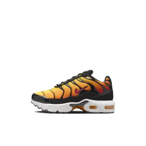 Nike Air Max Plus Low Top Детская беговая обувь Оранжевый Желтый Малыш