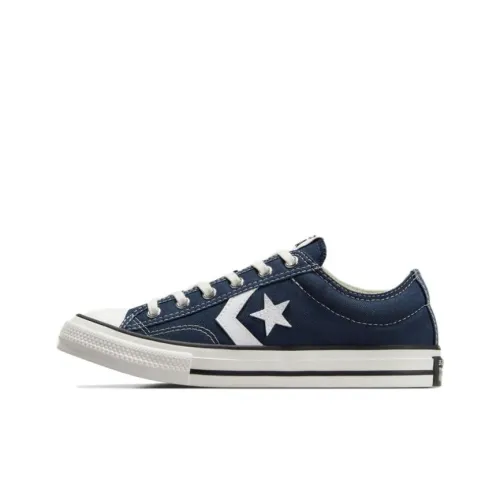 Converse Star Игрок 76 Low Топ Kids Кеды Сине-белый Подростки
