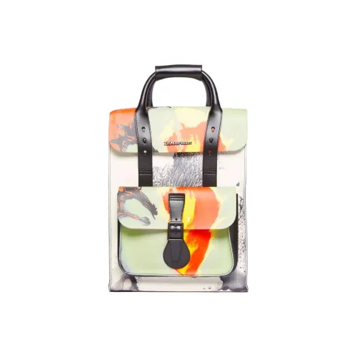 Dr.Martens Кожа Рюкзак Унисекс Белый и Многоцветный