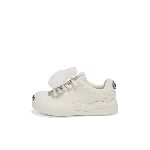 Snoffy Низкий Топ Детские Скейтбординги Белый Детский