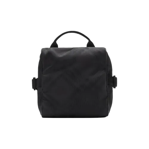 Burberry Полиамид Телячья кожа Сумка через плечо Мужская Черная