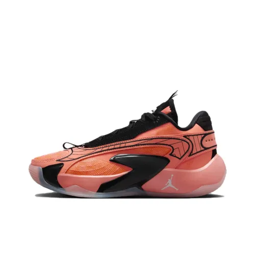 Джордан Luka 2 GS Anti-Slip Support Low Top Детские Баскетбольные Кроссовки Оранжевый Черный