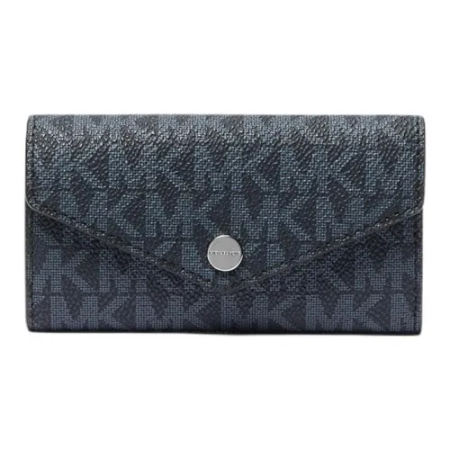 MICHAEL KORS MK Cooper Покрытый холст Key Pouch Мужской Морской синий
