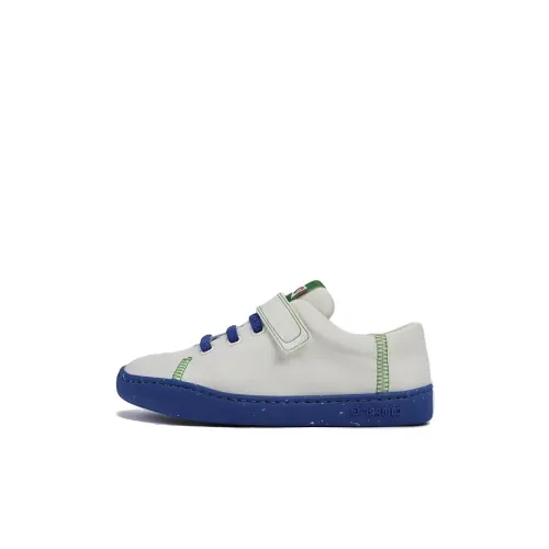 CAMPER Низкий Топ Детские Скейтбординги Синий Белый Малыш