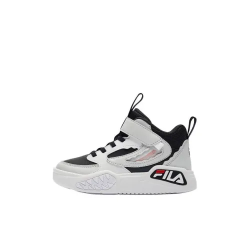 FILA KIDS Противоскользящие высокие топы для детских скейтбординга синие и серые детские