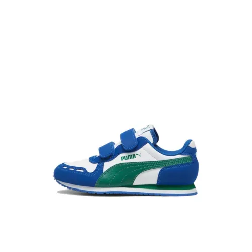 PUMA Cabana Racer Low Топ Детская Беговая Обувь Синяя Малыш