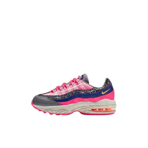 Nike Air Max 95 Low Топ Детские беговые кроссовки Розовый для детей 3-7 лет