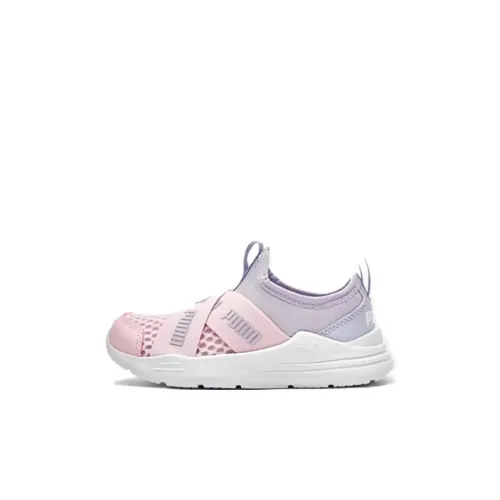 PUMA Wired Run Slip On Flash PS Детская повседневная обувь Низкий топ Светло-розовый Kids