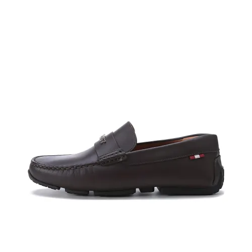 BALLY Мужские повседневные туфли Low Top из эбенового дерева, мужские