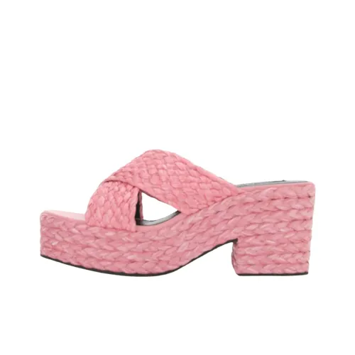 SERGIO ROSSI Слипоны Женские Розовые