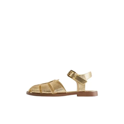 ZARA Children's Sandals Gold Baby