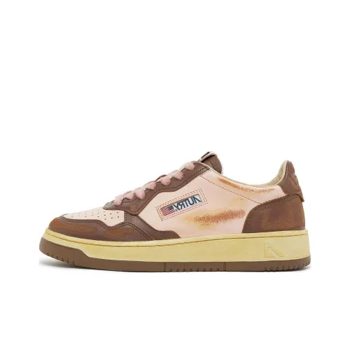 AUTRY Super Vintage Скейтборд Кроссовки Низкие Розовые Коричневые Женские