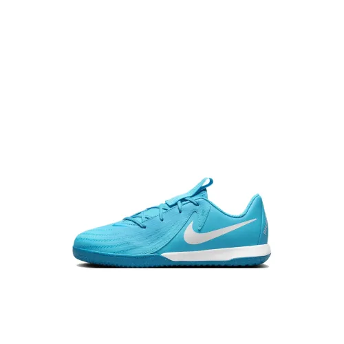 Nike Jr. Phantom GX 2 Academy Slip-Resistant Abrasion-Resistant Low Top Детская футбольная обувь Синий Детский